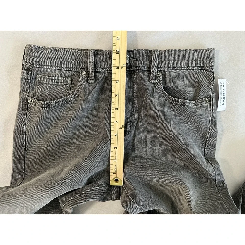 Old Navy Straight Jeans Youth Boys‎ Sz 16 Regular Black  Comfortable Stylish NWT